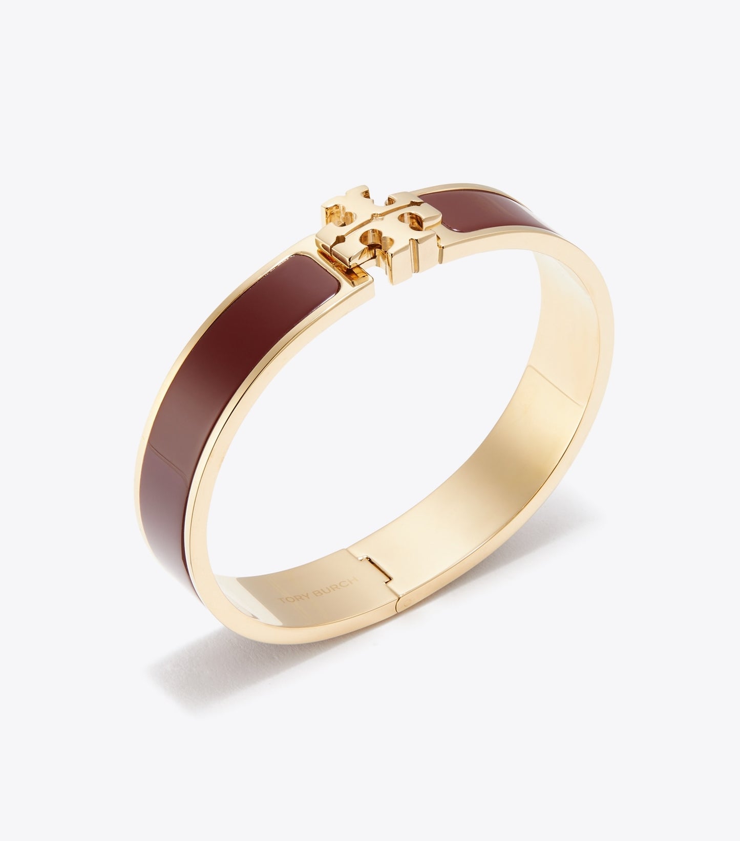 Tory Burch Icon Bracelet - Tory Gold / Burgundy