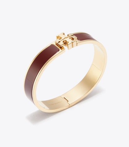 Tory Burch Icon Bracelet - Tory Gold / Burgundy