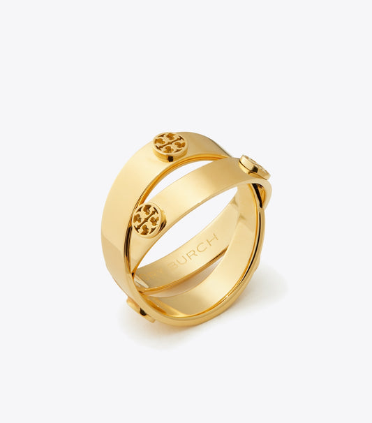 Tory Burch Icon Double Ring - Tory Gold