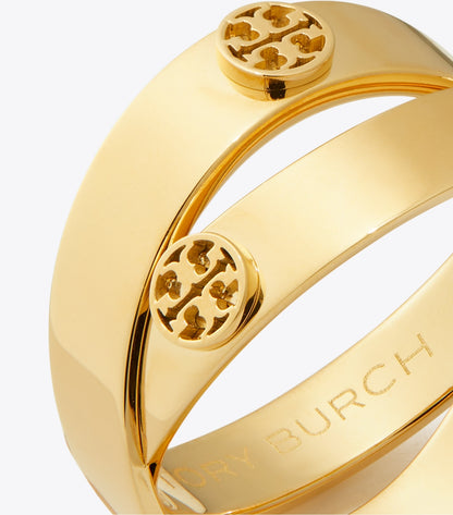 Tory Burch Icon Double Ring - Tory Gold