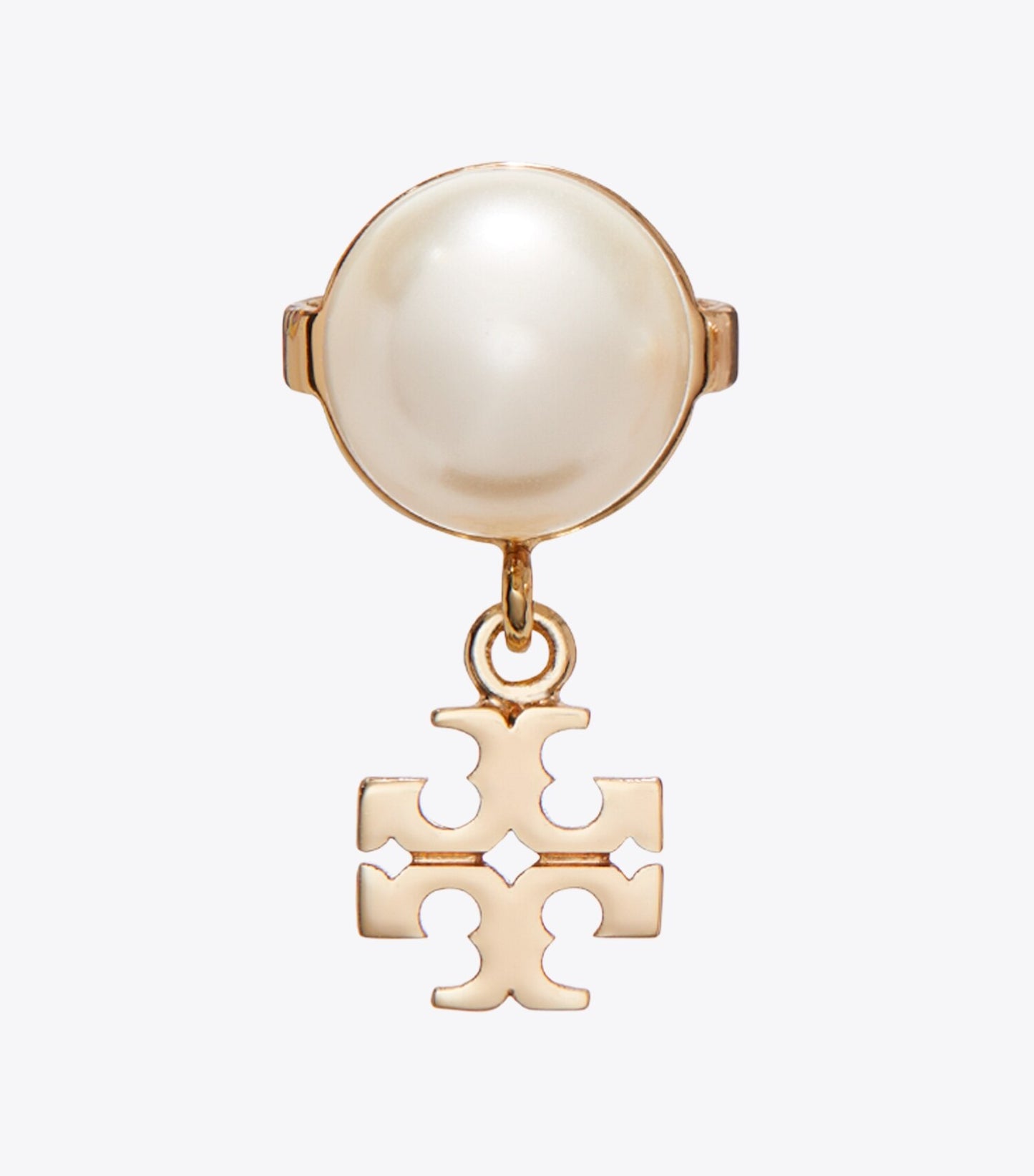 Tory Burch Small Moondance Stud Earrings - Tory Gold / Cleam