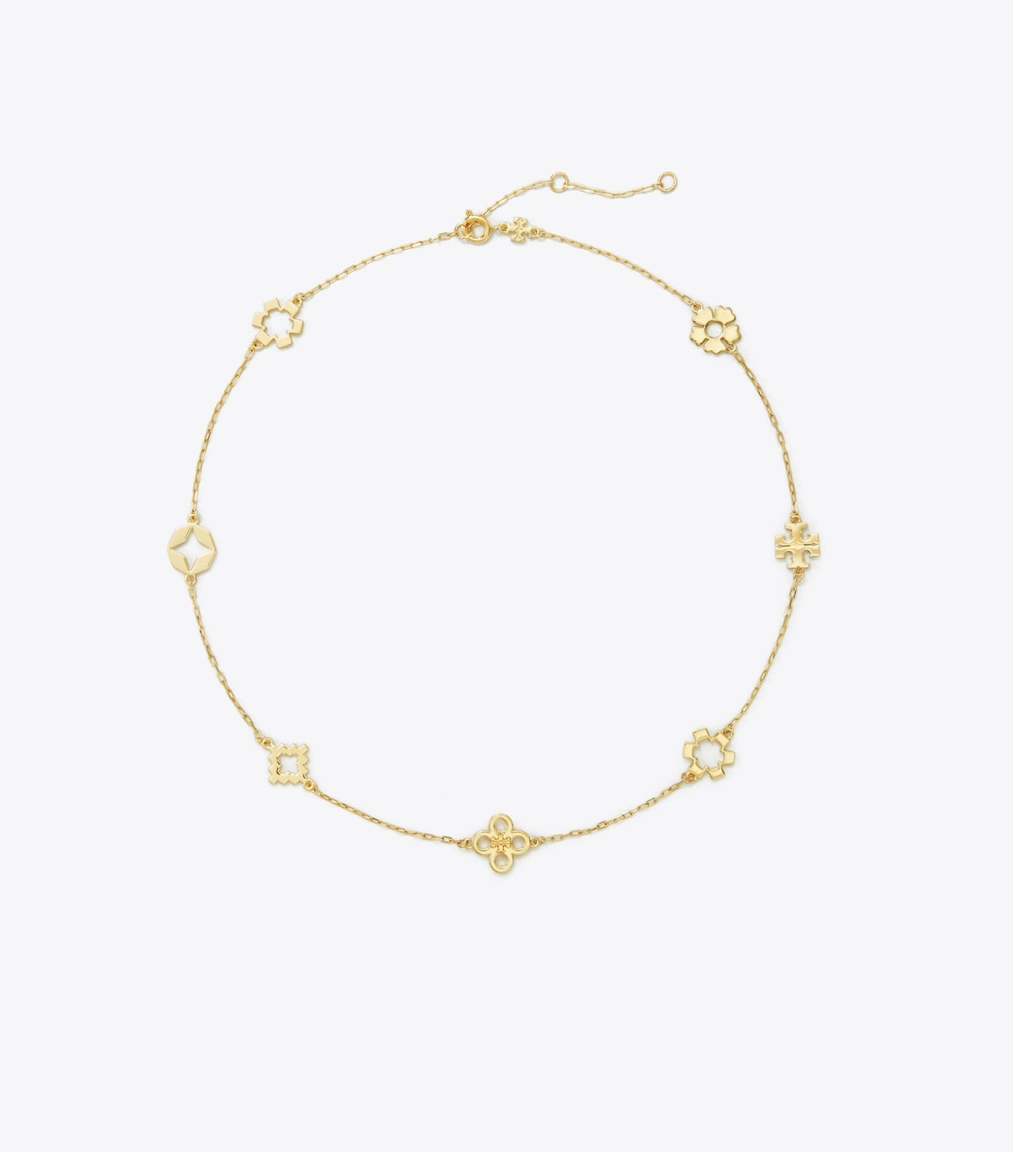Tory Burch Forget Me Not Necklace - Tory Gold