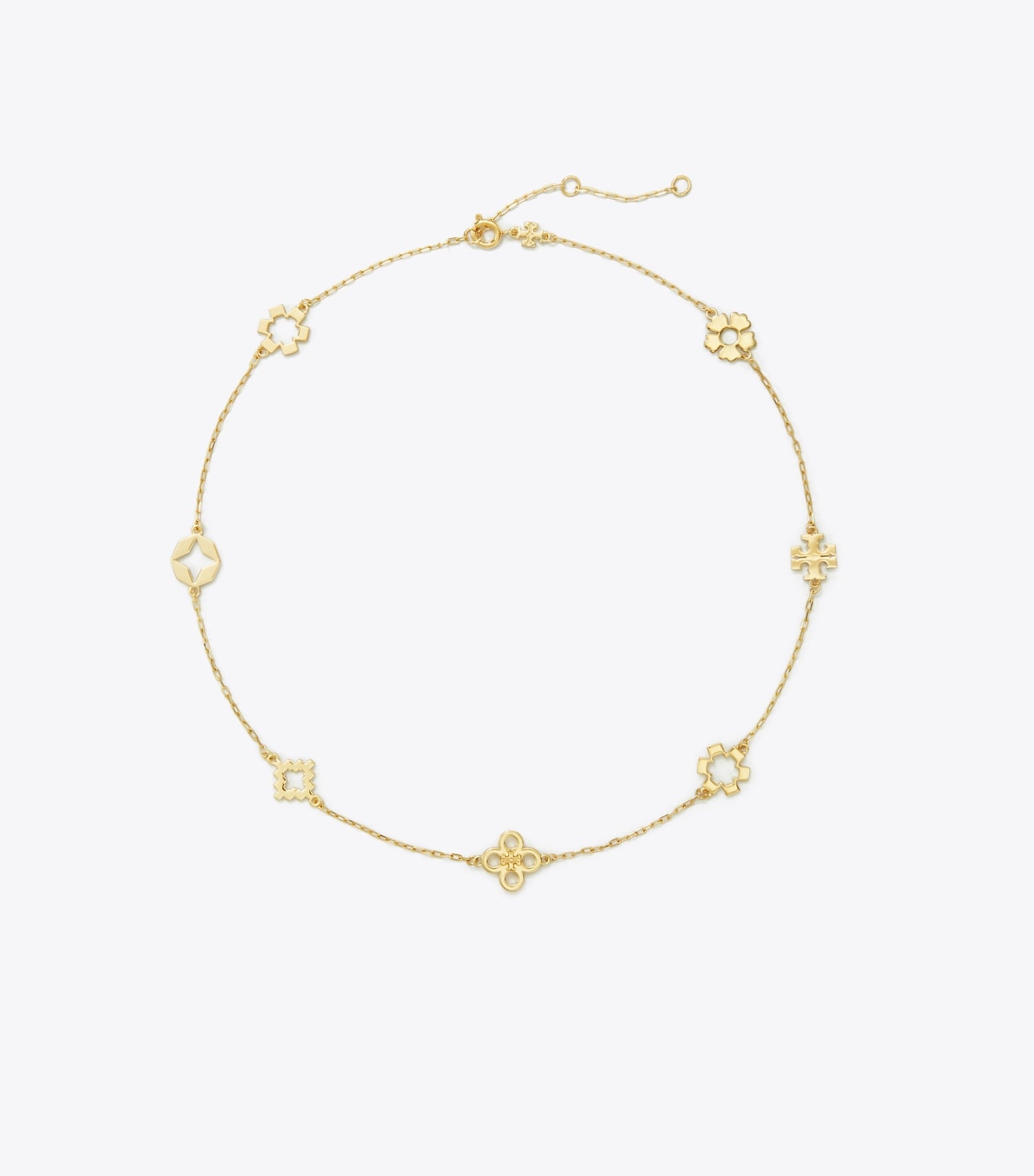 Tory Burch Forget Me Not Necklace - Tory Gold
