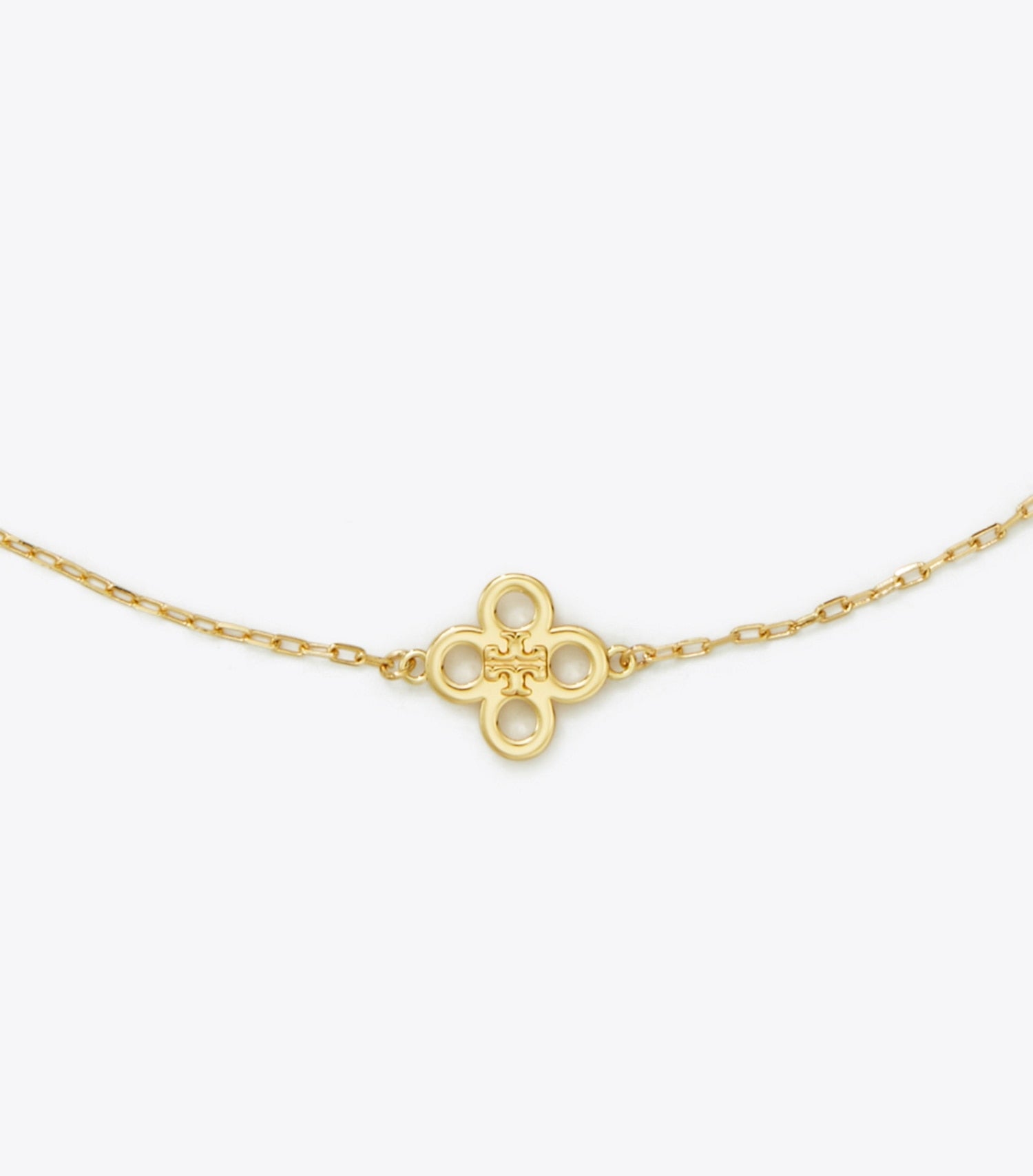 Tory Burch Forget Me Not Necklace - Tory Gold