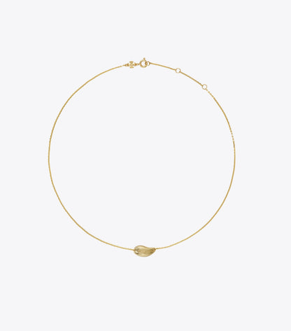 Tory Burch Small Pierced Pendant - Light Brass