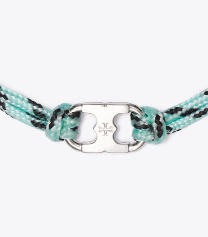 Tory Burch Embrace Ambition Bracelet - Tory Silver / Blue