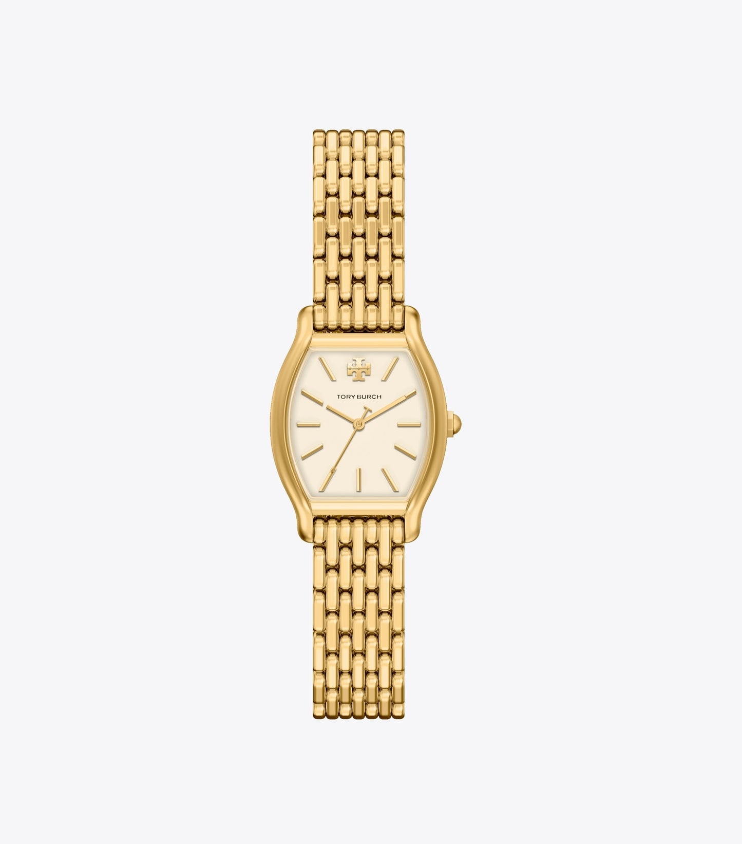 Tory Burch Small Eleanor Curve Watch - Ivory/Gold
