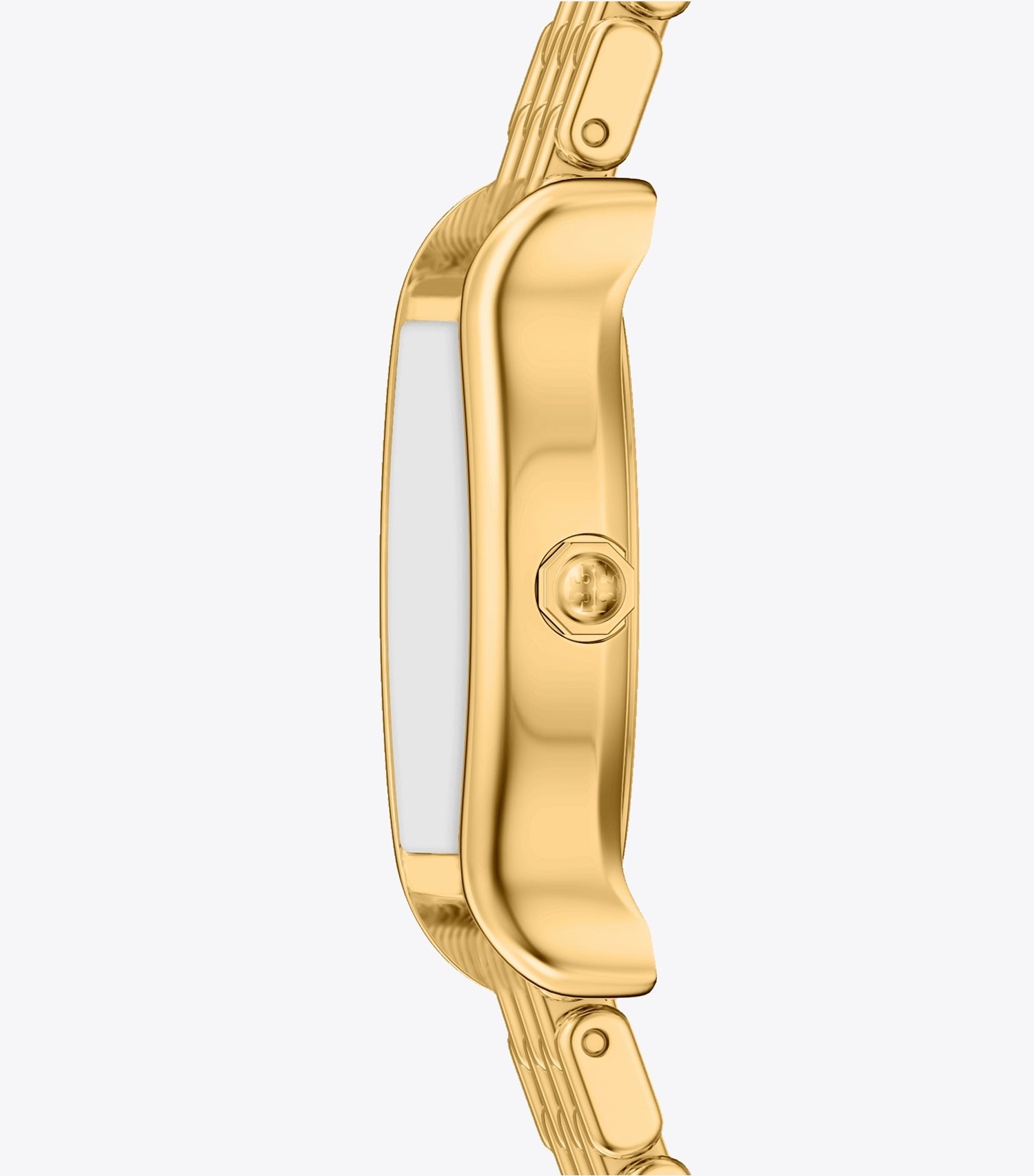 Tory Burch Small Eleanor Curve Watch - Ivory/Gold