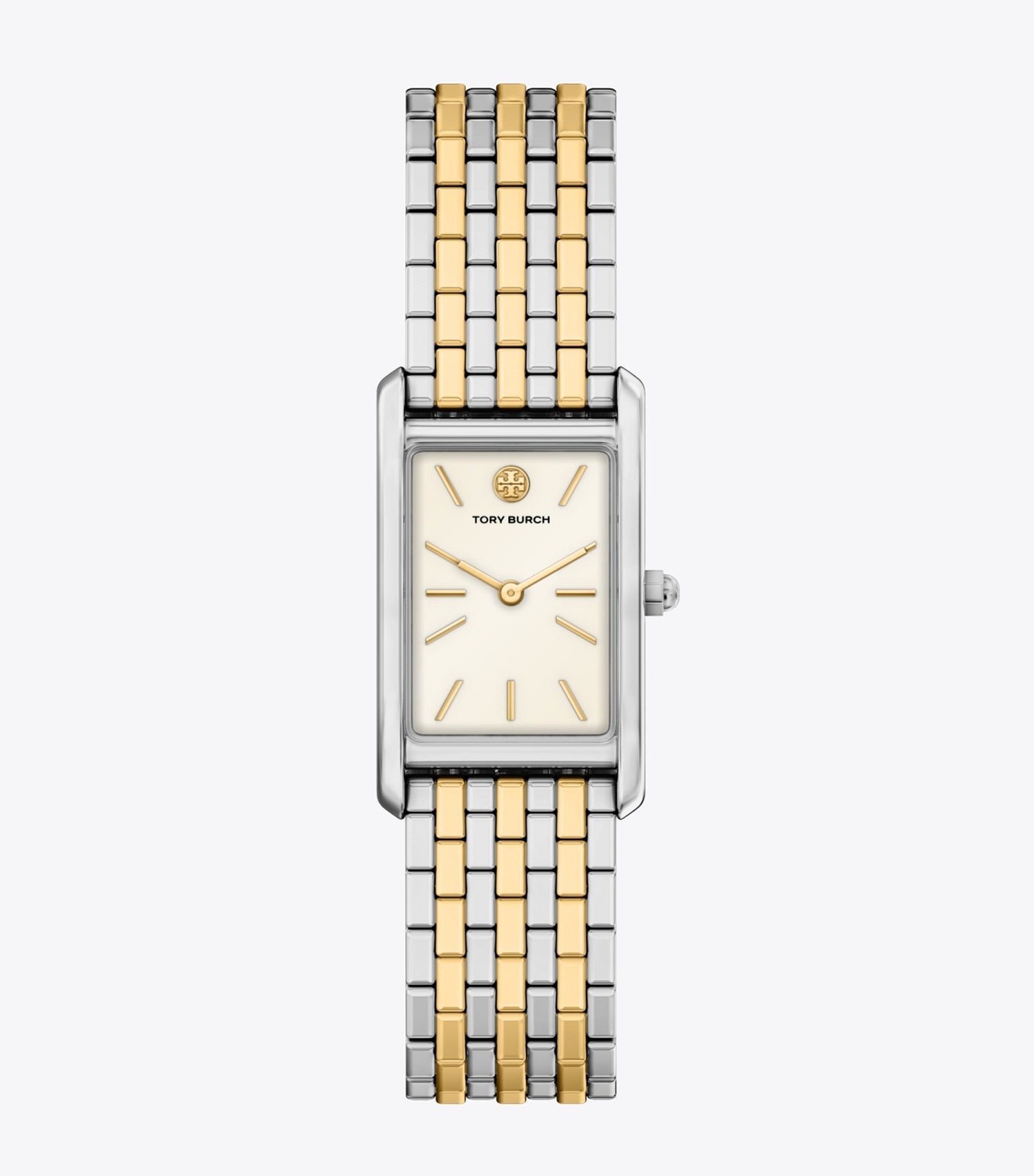 Tory Burch Slim Eleanor Watch - Ivory/Two-Tone
