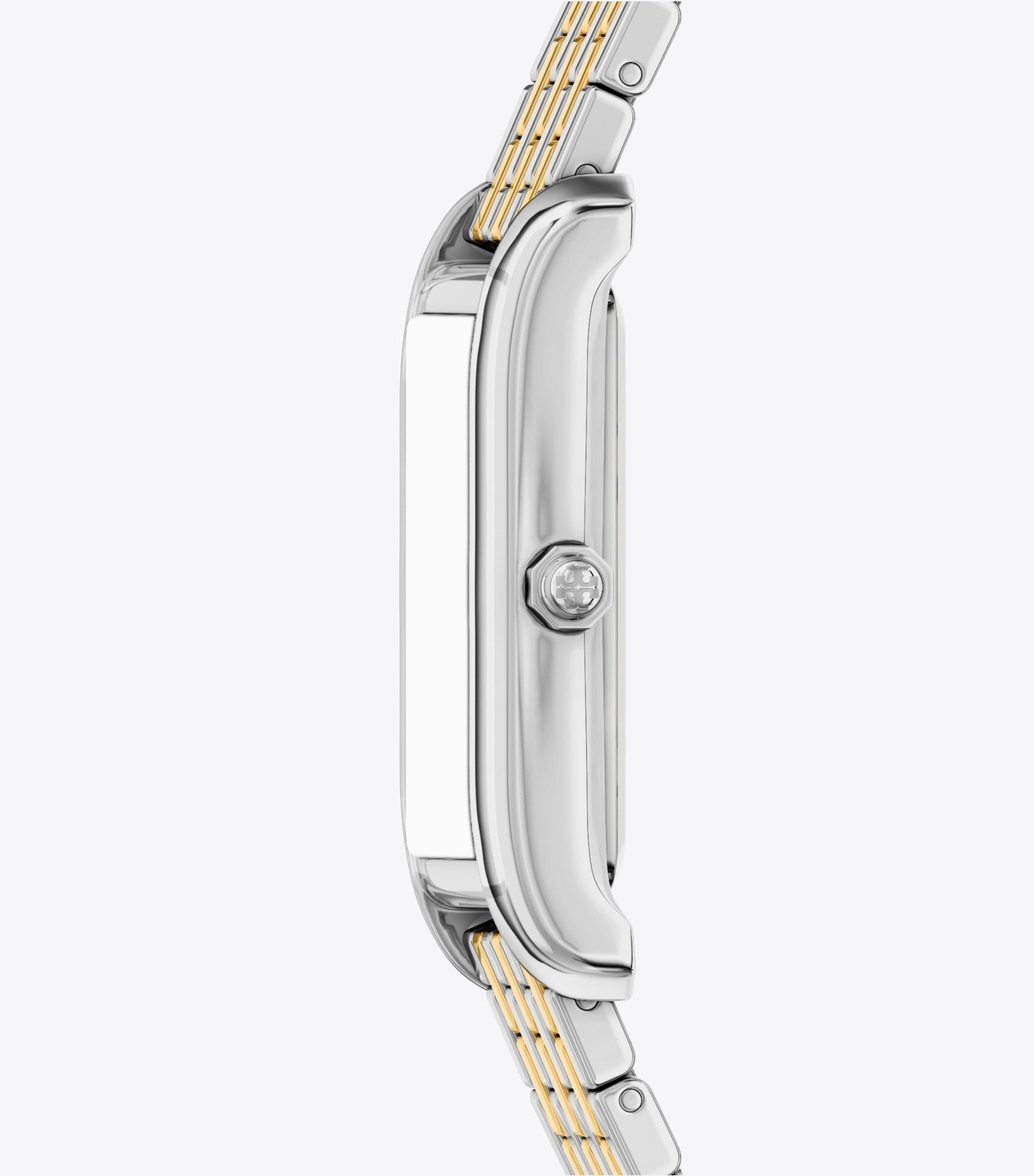Tory Burch Slim Eleanor Watch - Ivory/Two-Tone