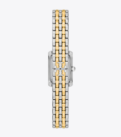 Tory Burch Mini Eleanor Watch - Ivory/Two-Tone