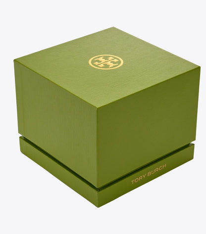 Tory Burch Mini Eleanor Watch - Ivory/Two-Tone