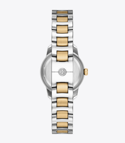 Tory Burch Small Miller Watch - Green/Two-Tone