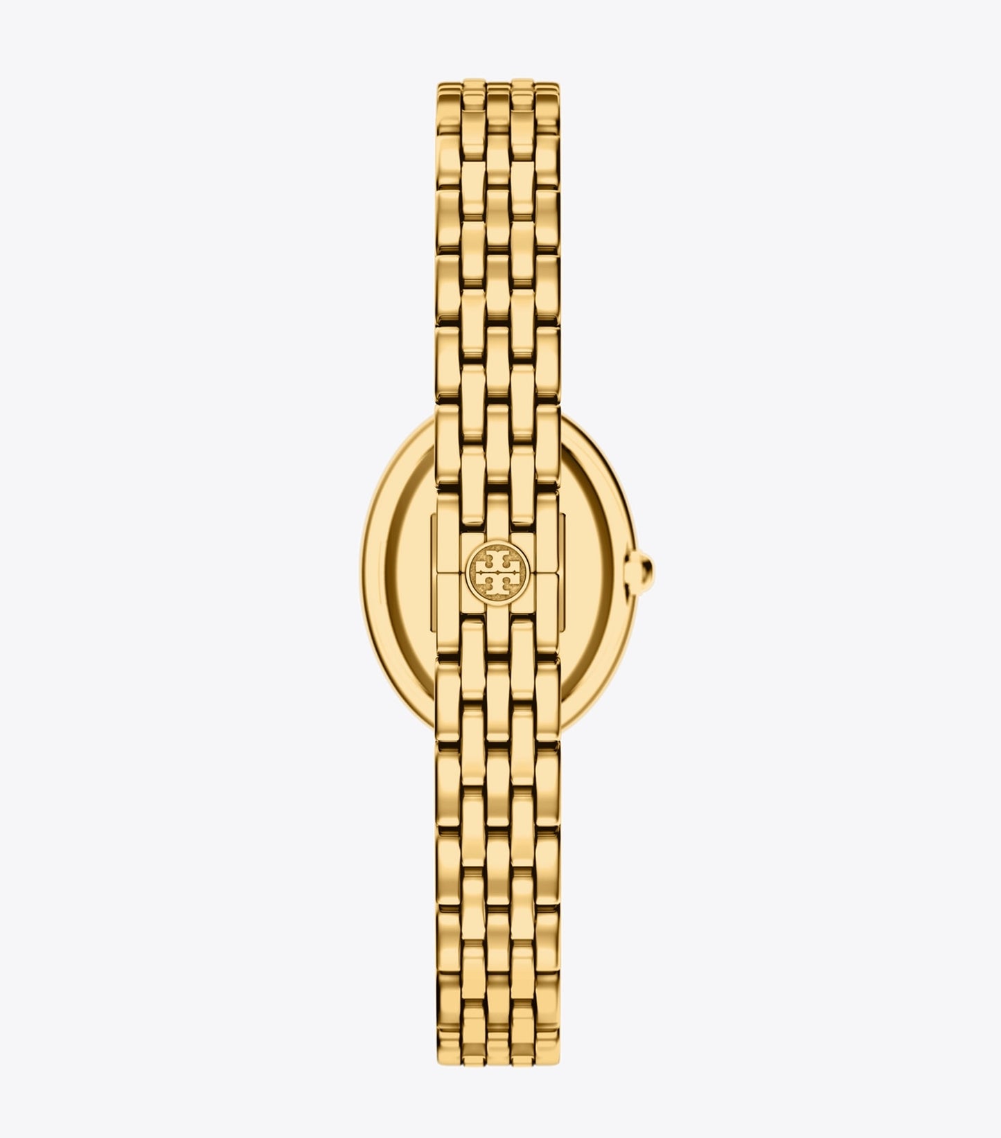 Tory Burch Oval Watch - Chocolate Mother-Of-Pearl/Gold