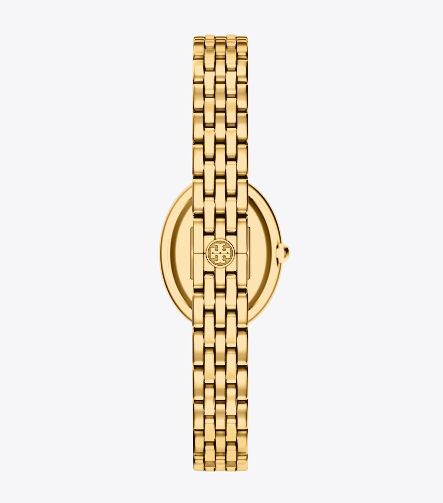 Tory Burch Oval Watch - Chocolate Mother-Of-Pearl/Gold