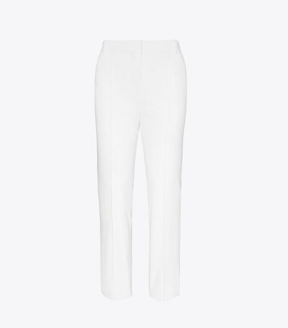 Tory Burch Tech Twill Golf Pant - Snow White