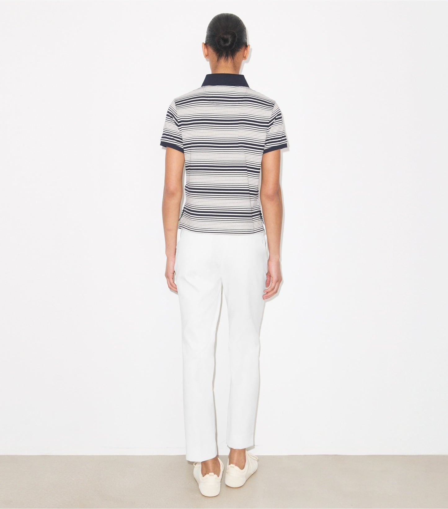 Tory Burch Tech Twill Golf Pant - Snow White