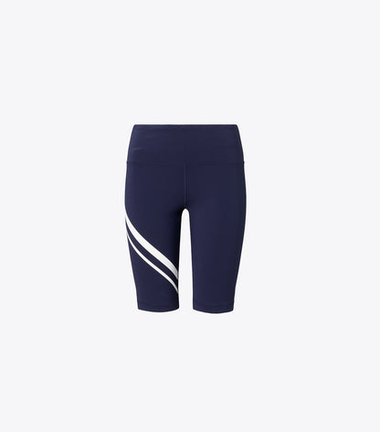 Tory Burch Chevron Bike Short - Tory Navy