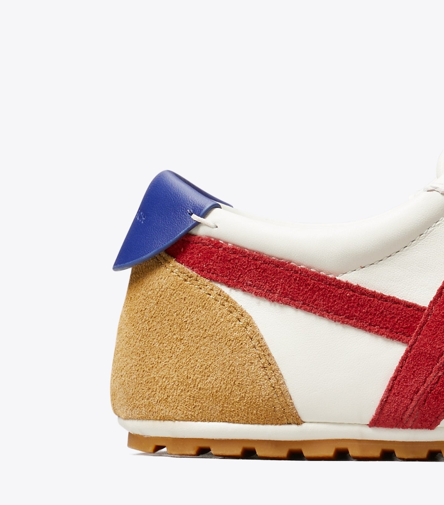 Tory Burch Hank Field Sneaker - Cream / Tory Red / Gray