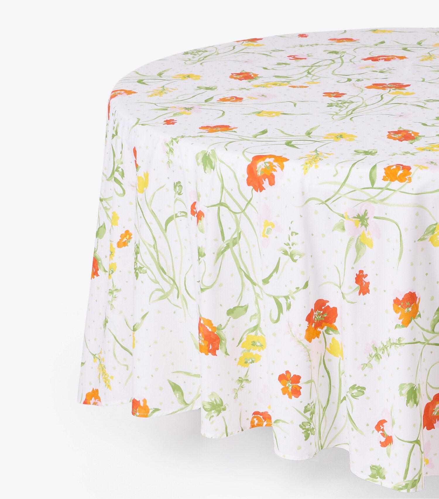 Tory Burch Jardin D'Été Round Tablecloth, 90" - Multi