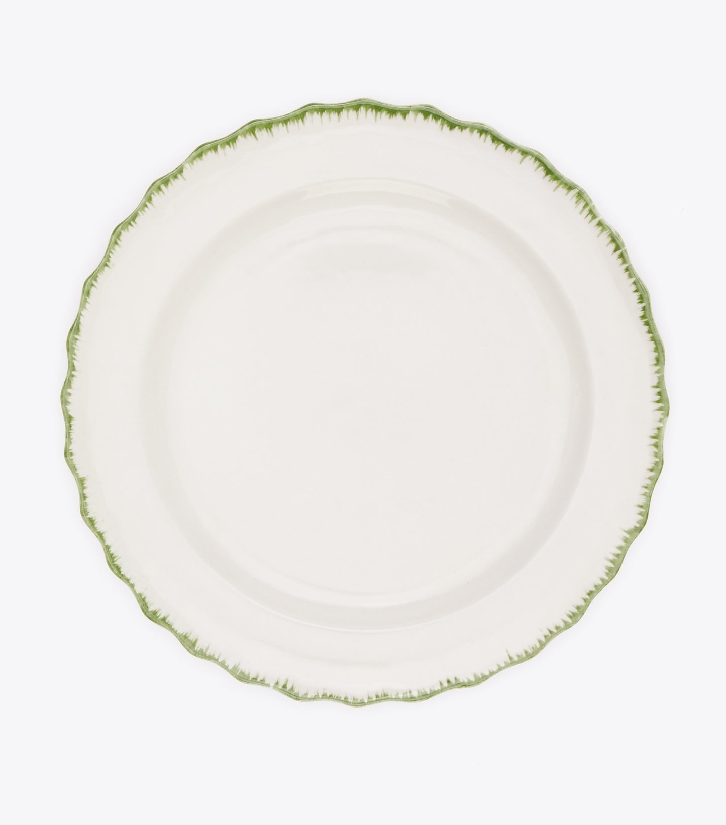 Tory Burch Oiseau Dinner Plate, Set Of 2 - White/Green