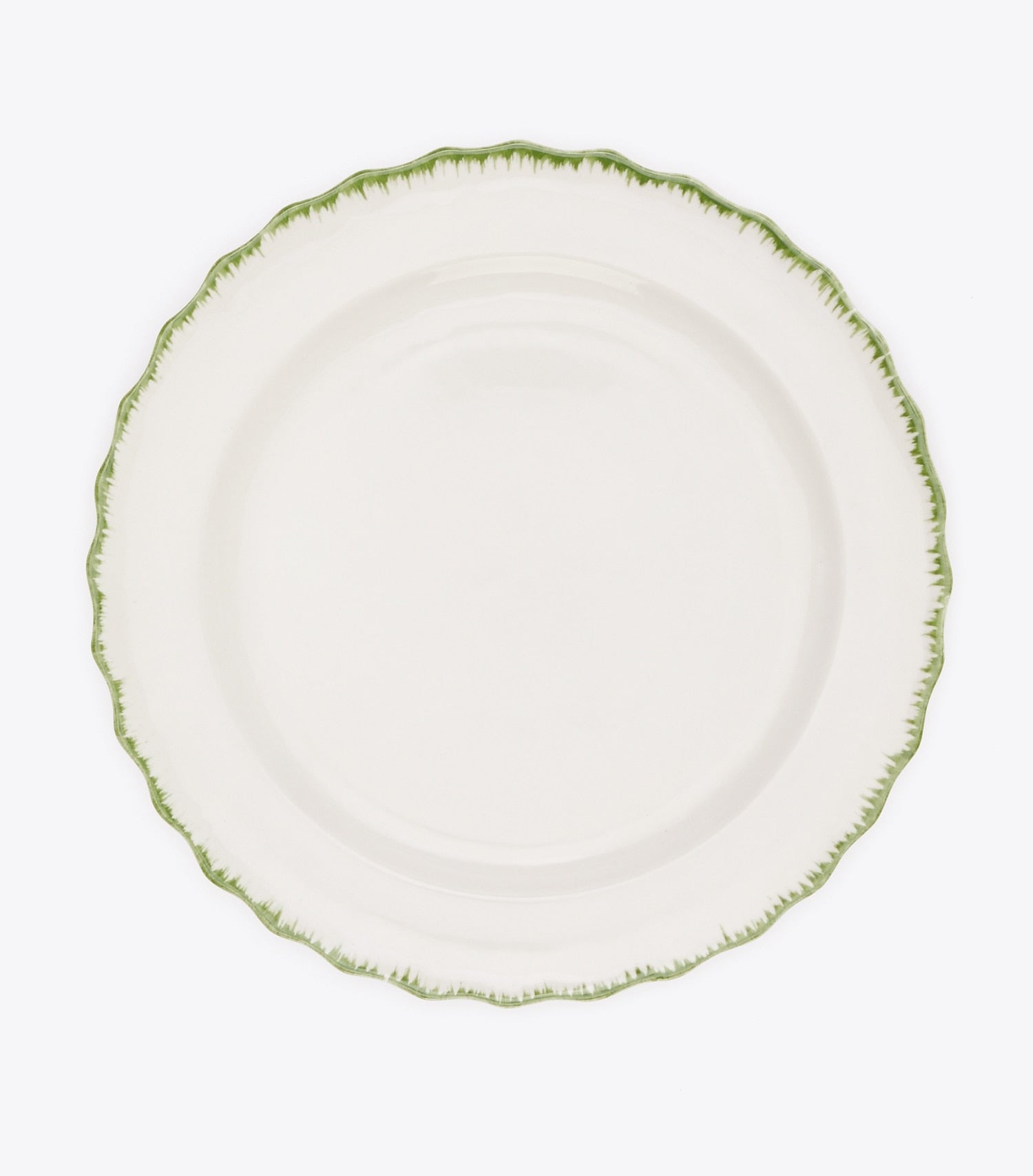 Tory Burch Oiseau Dinner Plate, Set Of 2 - White/Green