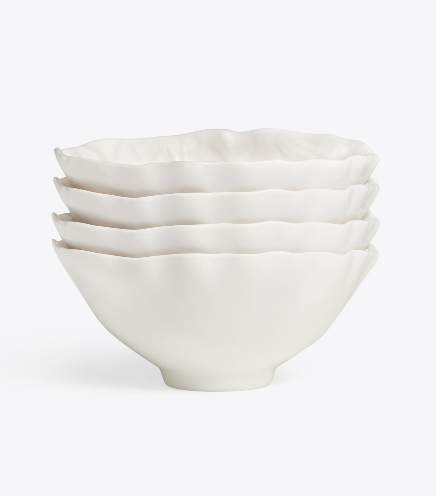 Tory Burch Lettuce Ware Soup Bowl, Set of 4 - White