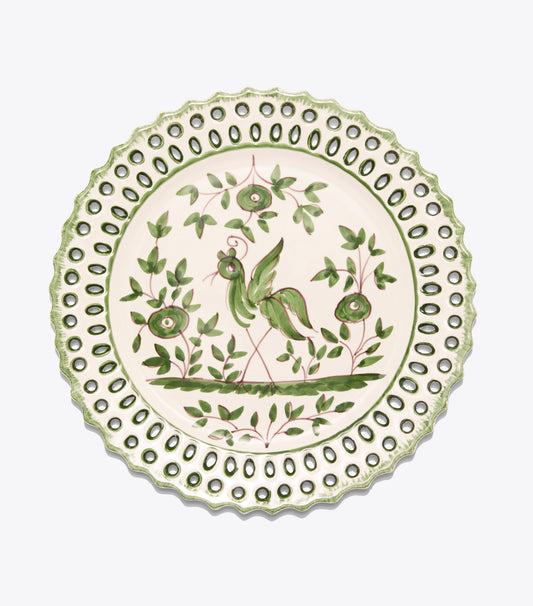 Tory Burch Oiseau Salad Plate, Set Of 4 - Green