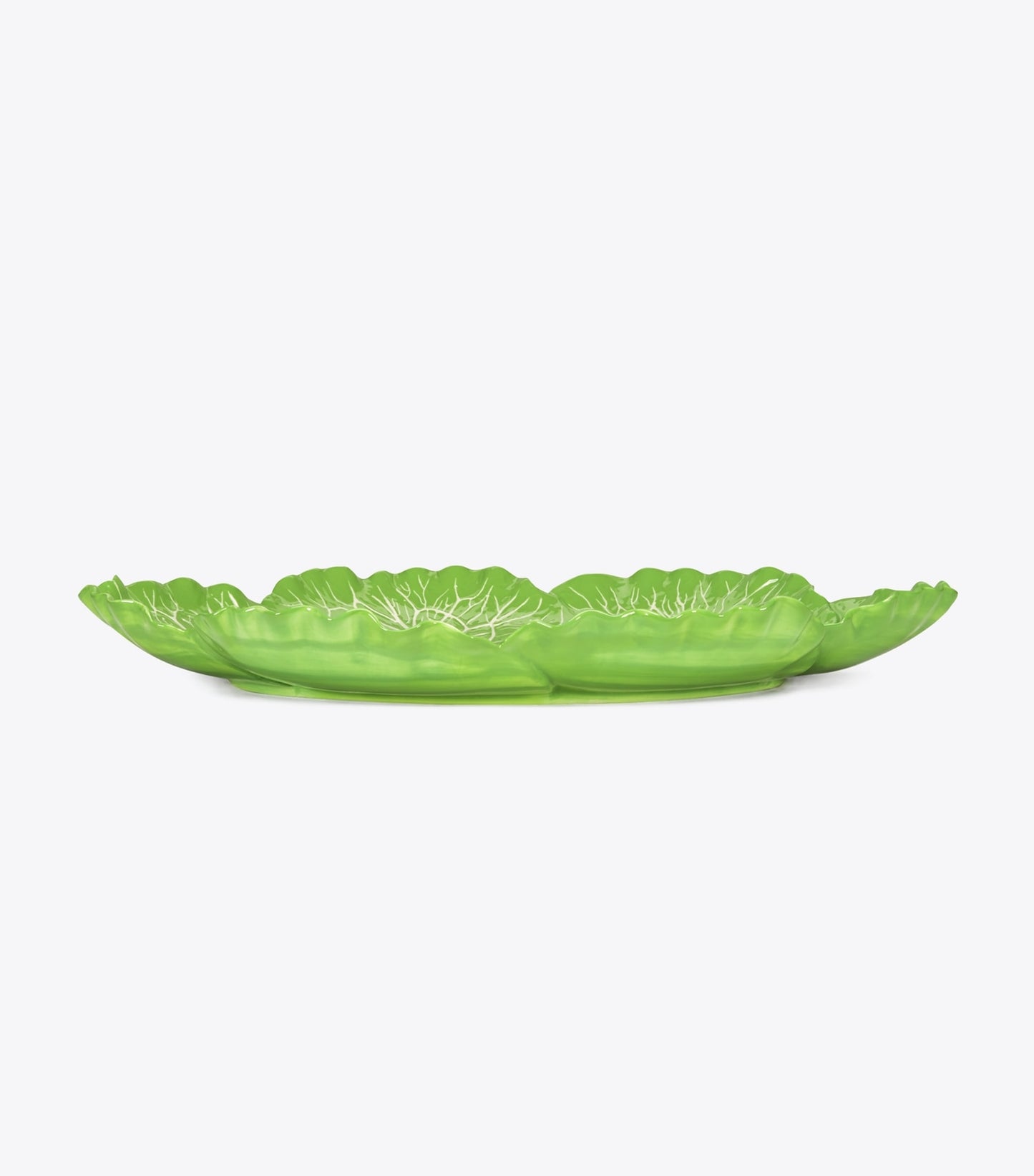 Tory Burch Lettuce Ware Oval Serving Platter - Green