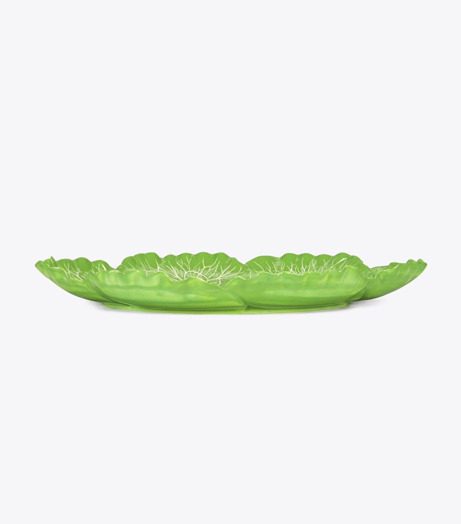 Tory Burch Lettuce Ware Oval Serving Platter - Green