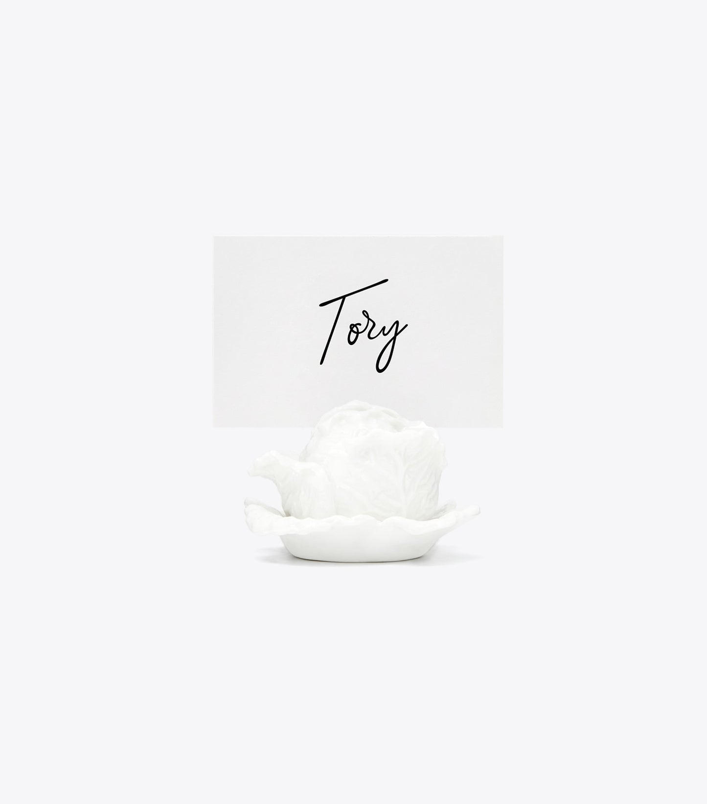 Tory Burch Lettuce Ware Card Holders, Set Of 4 - White
