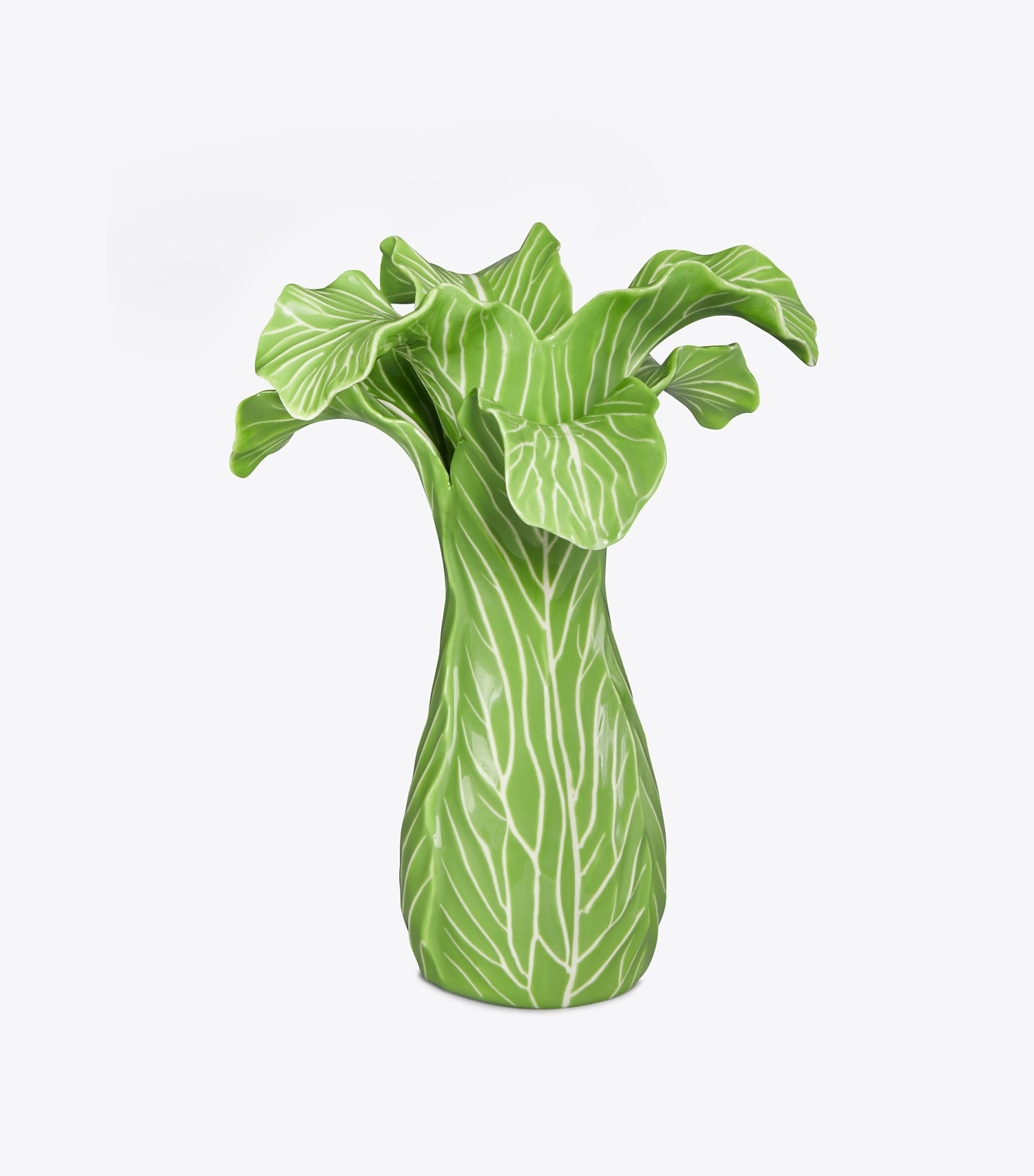 Tory Burch Lettuce Ware Candlestick, Set of 2 - Green
