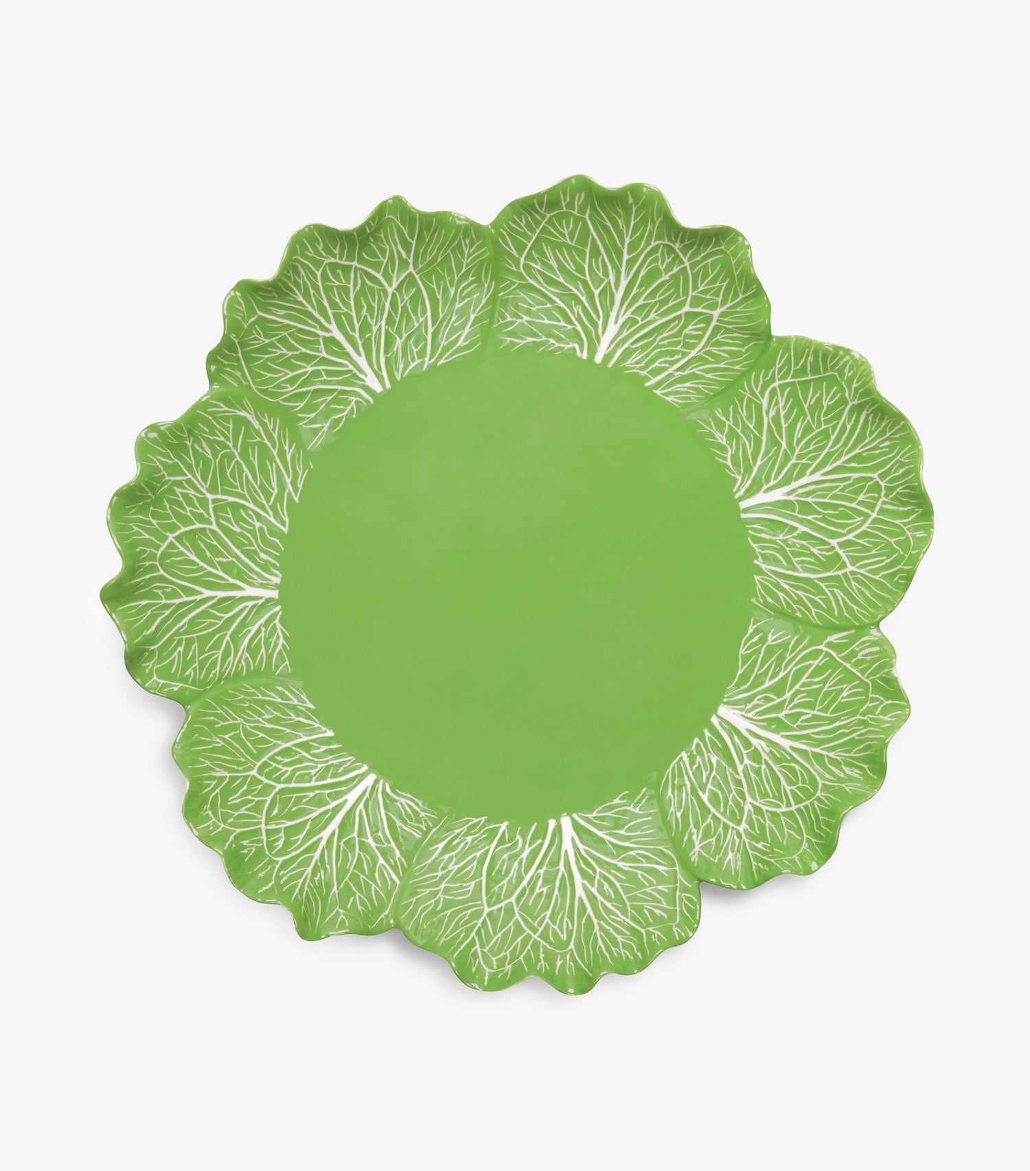 Tory Burch Lettuce Ware Round Platter - Green