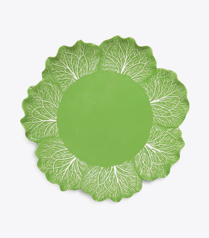 Tory Burch Lettuce Ware Round Platter - Green