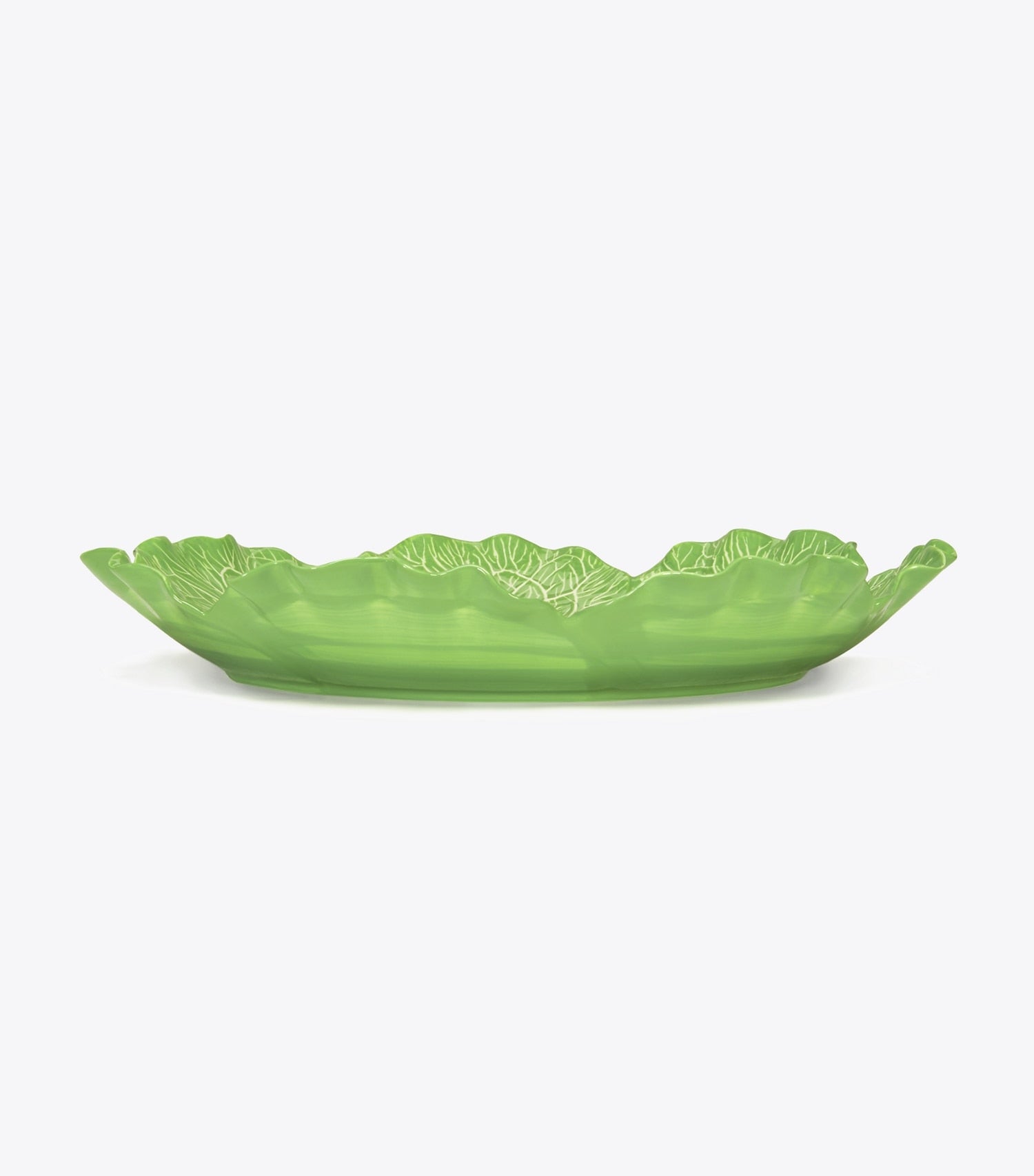 Tory Burch Lettuce Ware Round Platter - Green