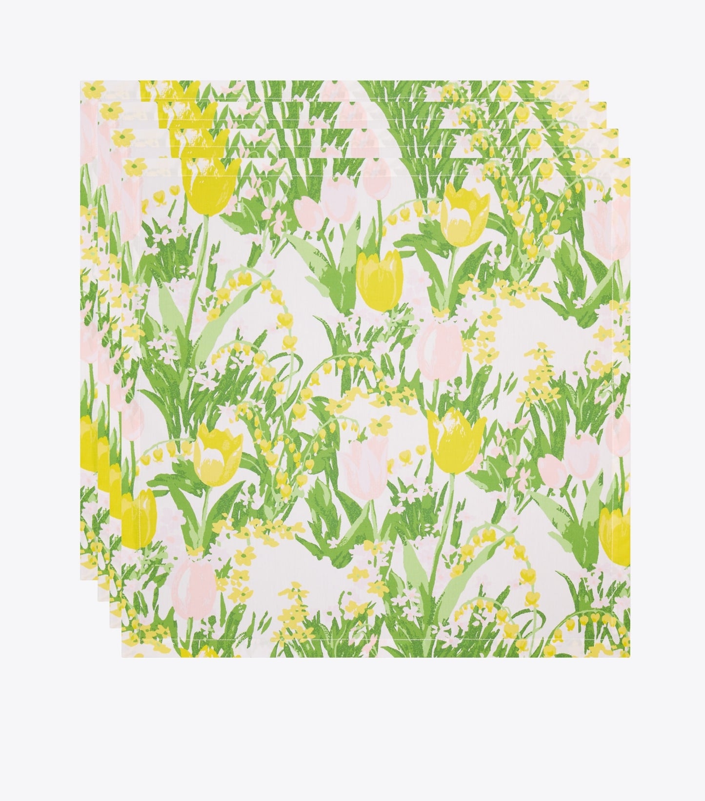 Tory Burch Les Tulipes Dinner Napkin, Set Of 4 - Multi