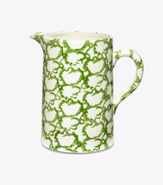 Tory Burch Spongeware Pitcher - Green/Smoke
