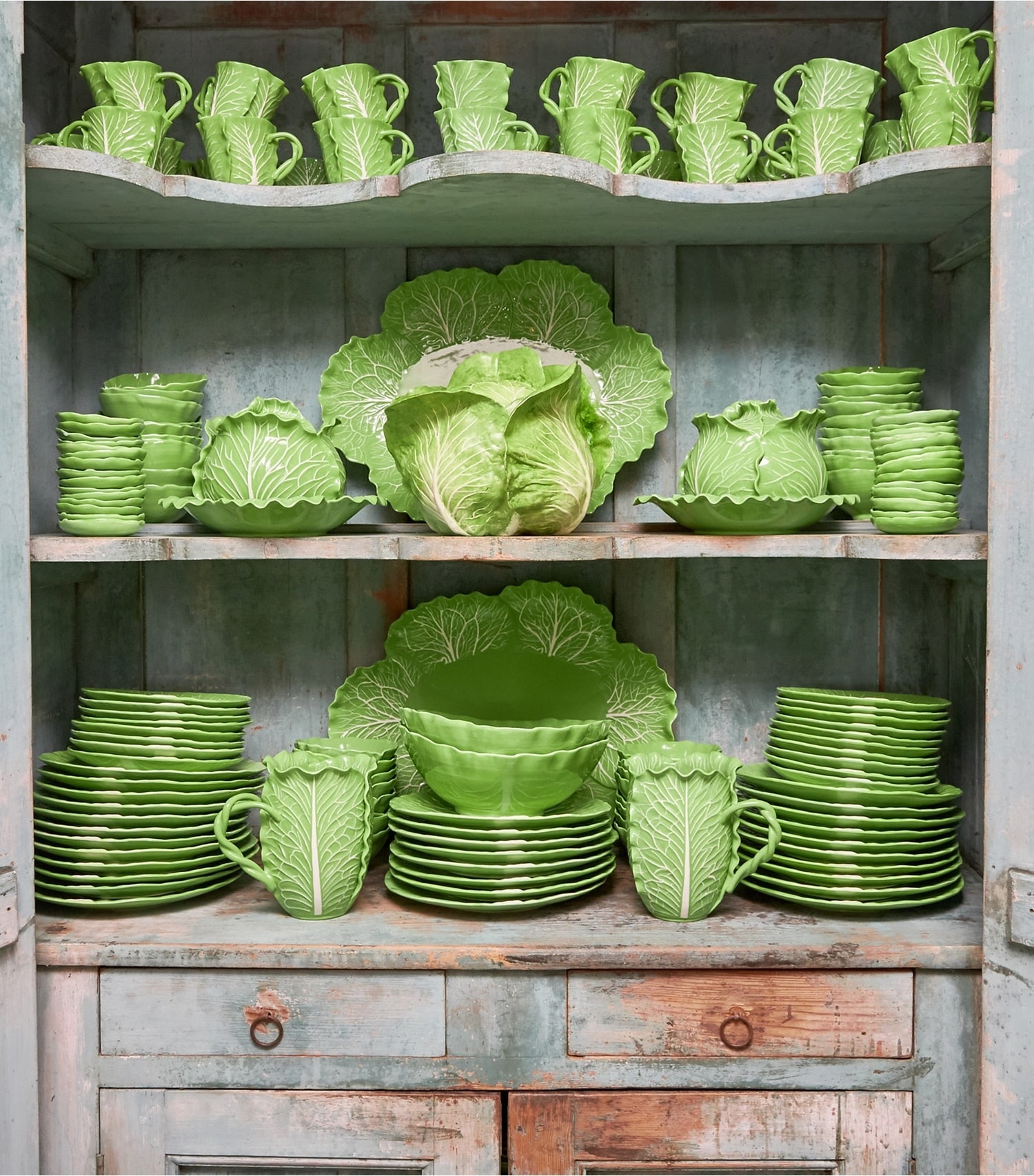 Tory Burch Lettuce Ware Serving Bowl - Green