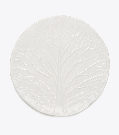 Tory Burch Lettuce Ware Dinner Plate, Set of 2 - White