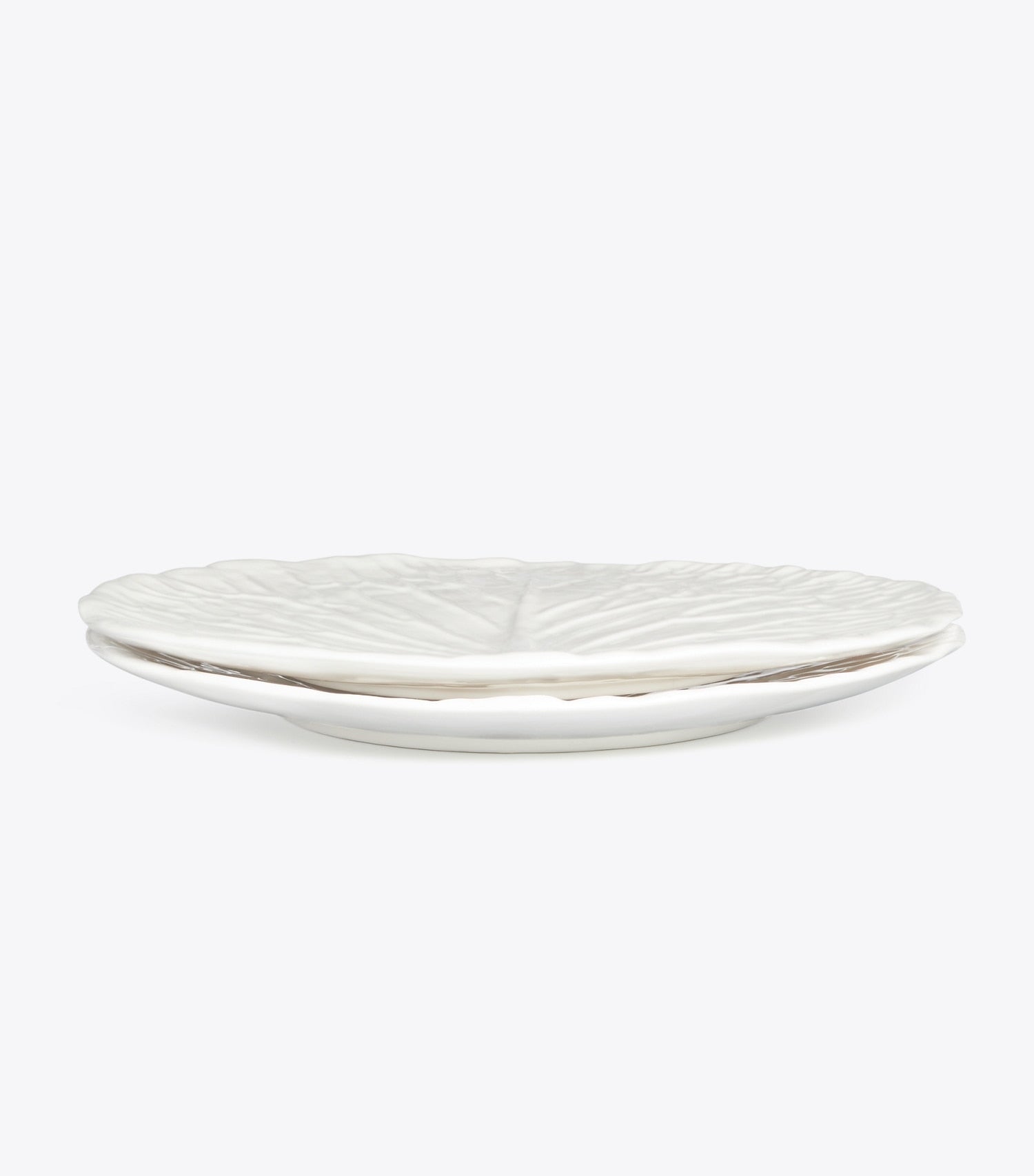 Tory Burch Lettuce Ware Dinner Plate, Set of 2 - White