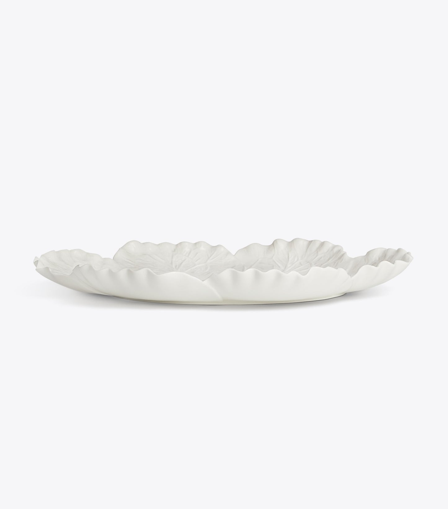 Tory Burch Lettuce Ware Oval Serving Platter - White
