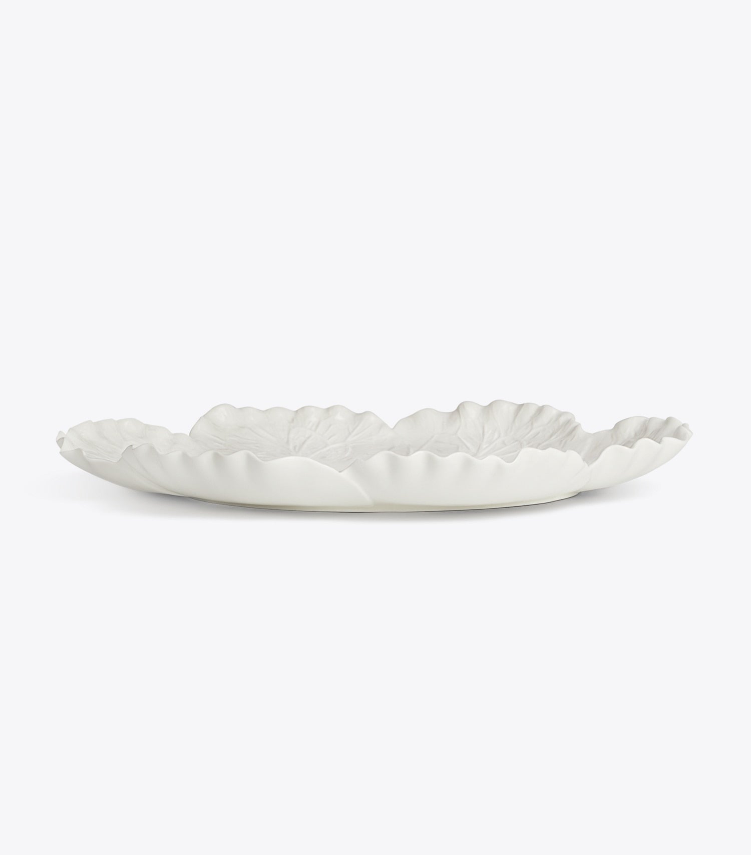 Tory Burch Lettuce Ware Oval Serving Platter - White