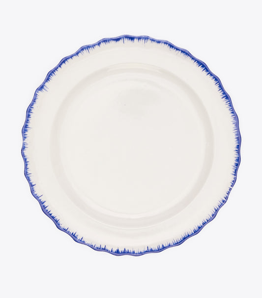 Tory Burch Oiseau Dinner Plate, Set Of 2 - White/Blue