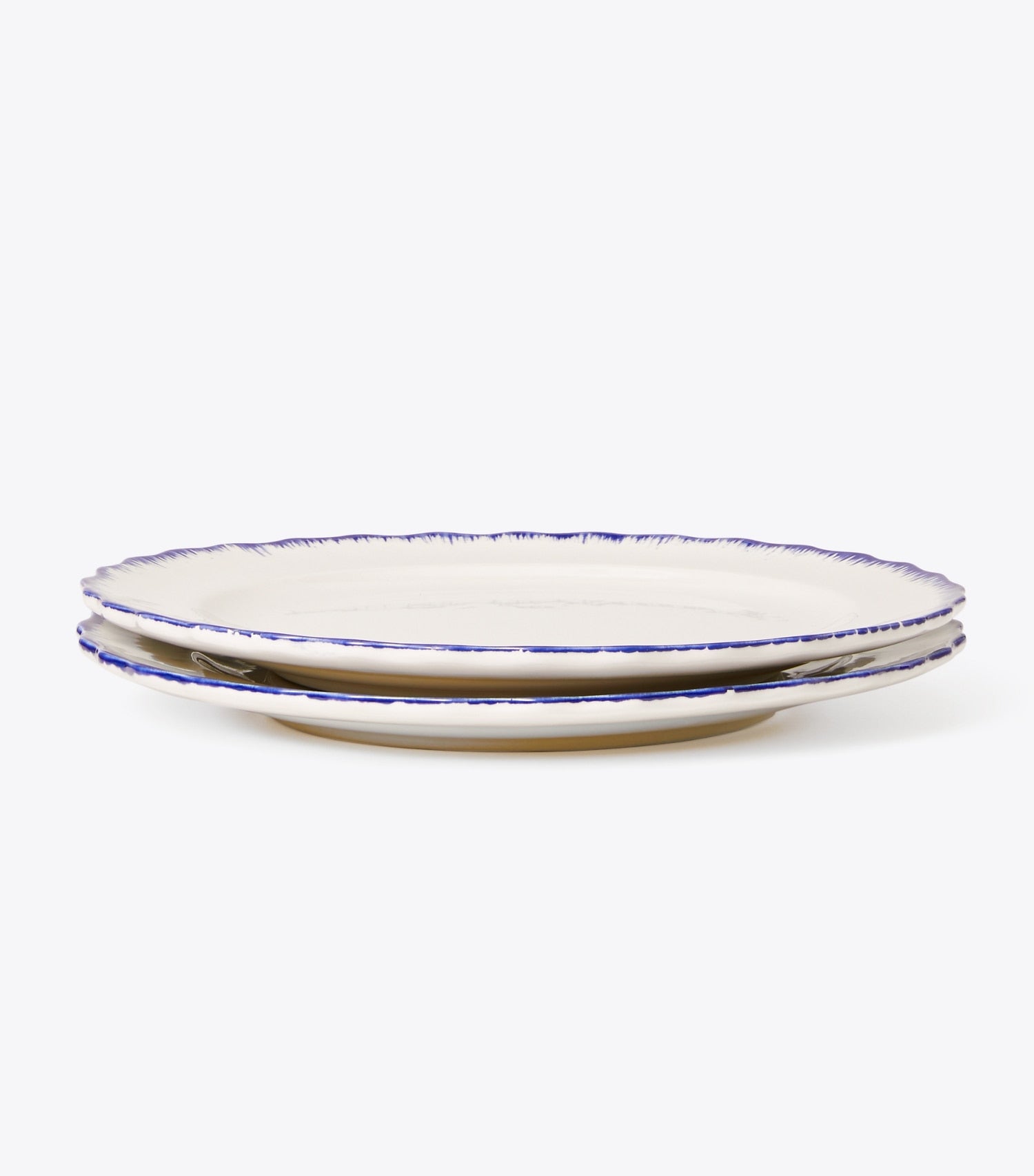 Tory Burch Oiseau Dinner Plate, Set Of 2 - White/Blue
