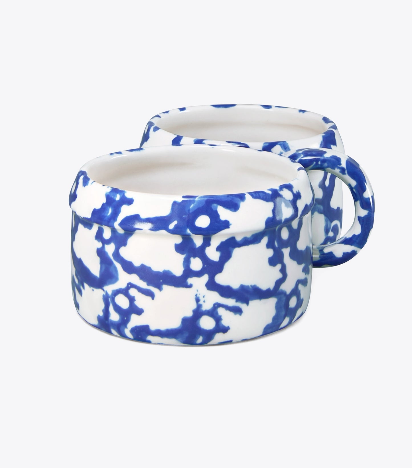 Tory Burch Spongeware Oil & Vinegar Set - Smoke