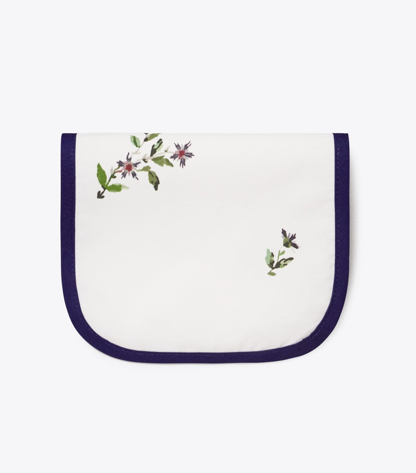 Tory Burch Jolie Fleur Cocktail Napkin, Set of 4 - New Ivory