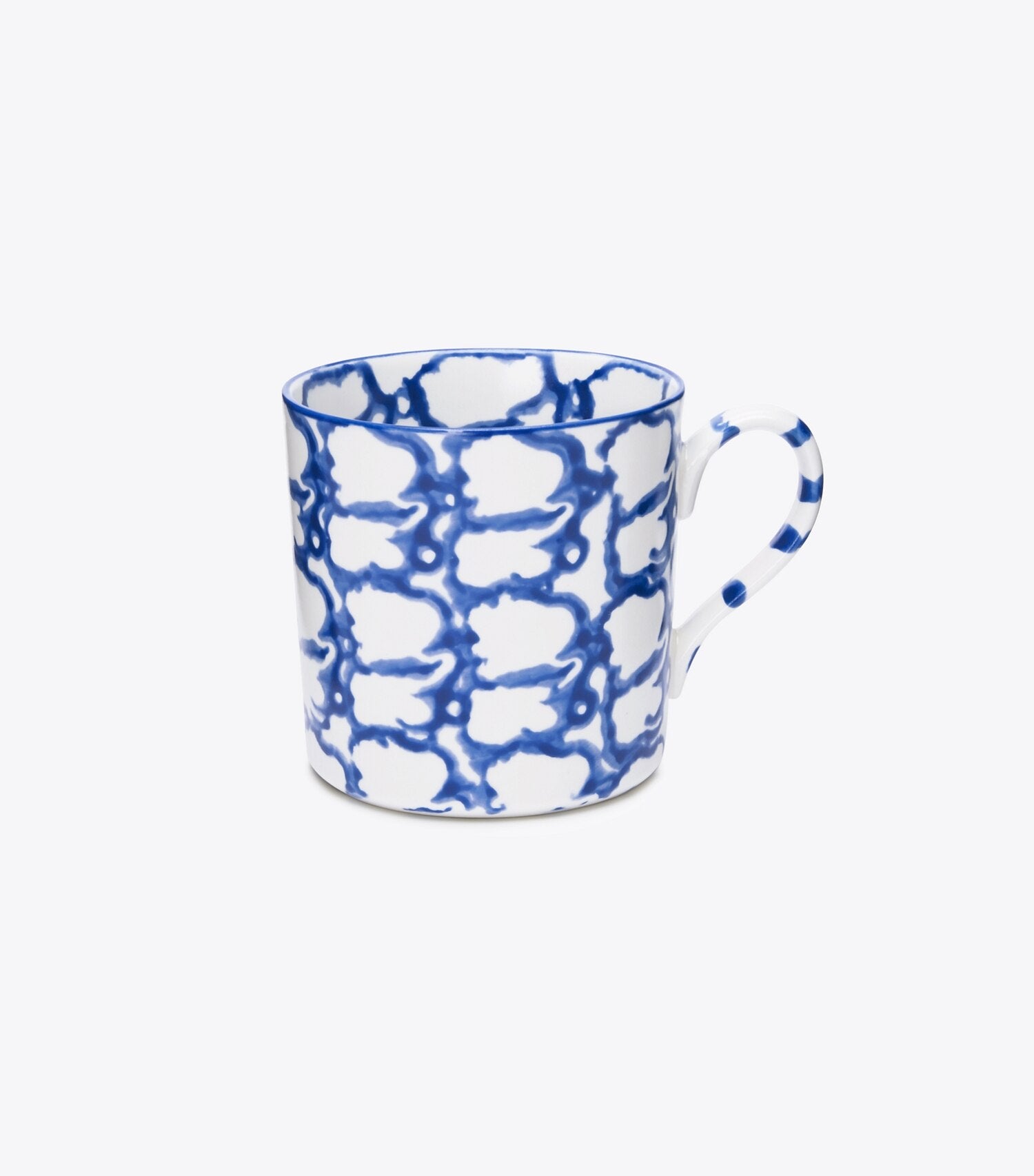 Tory Burch Spongeware Mug, Set of 4 - Smoke Ring