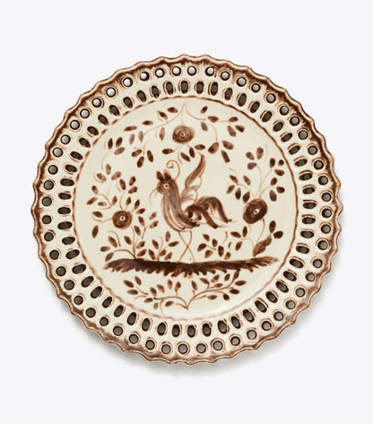 Tory Burch Oiseau Salad Plate, Set Of 4 - Brown