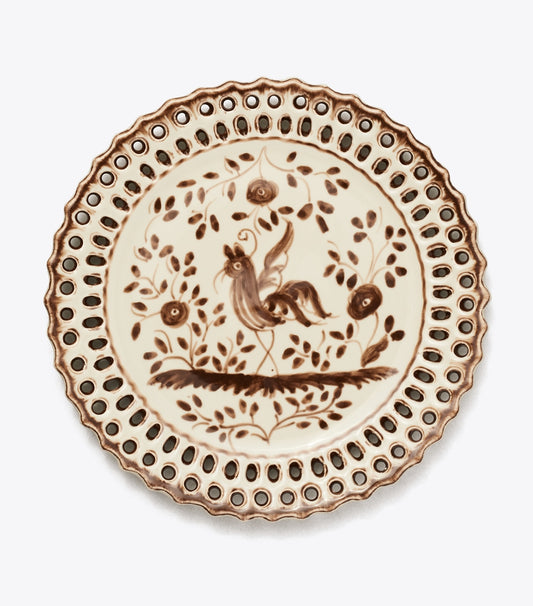 Tory Burch Oiseau Salad Plate, Set Of 4 - Brown