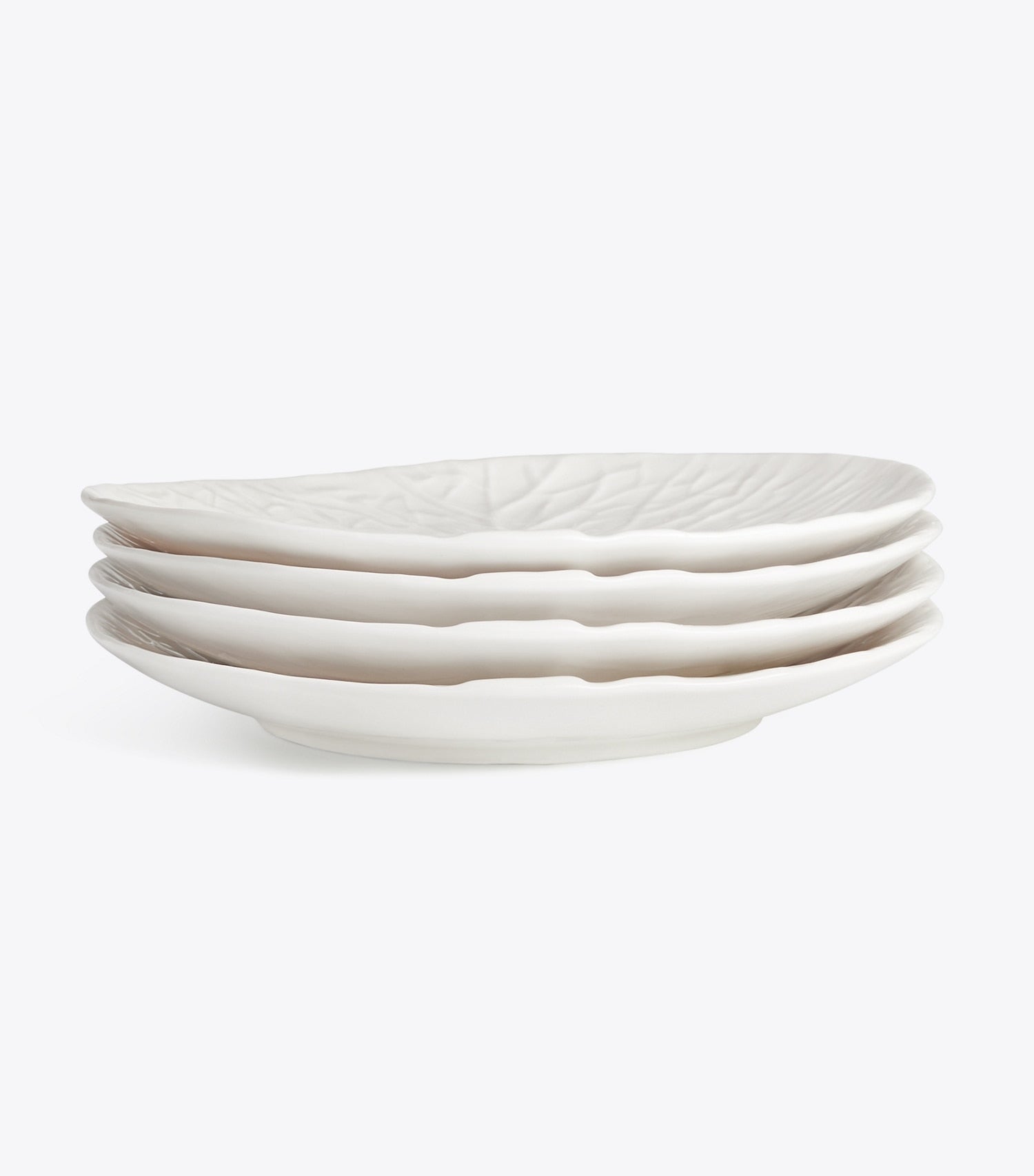 Tory Burch Lettuce Ware Salad Plate, Set of 4 - White